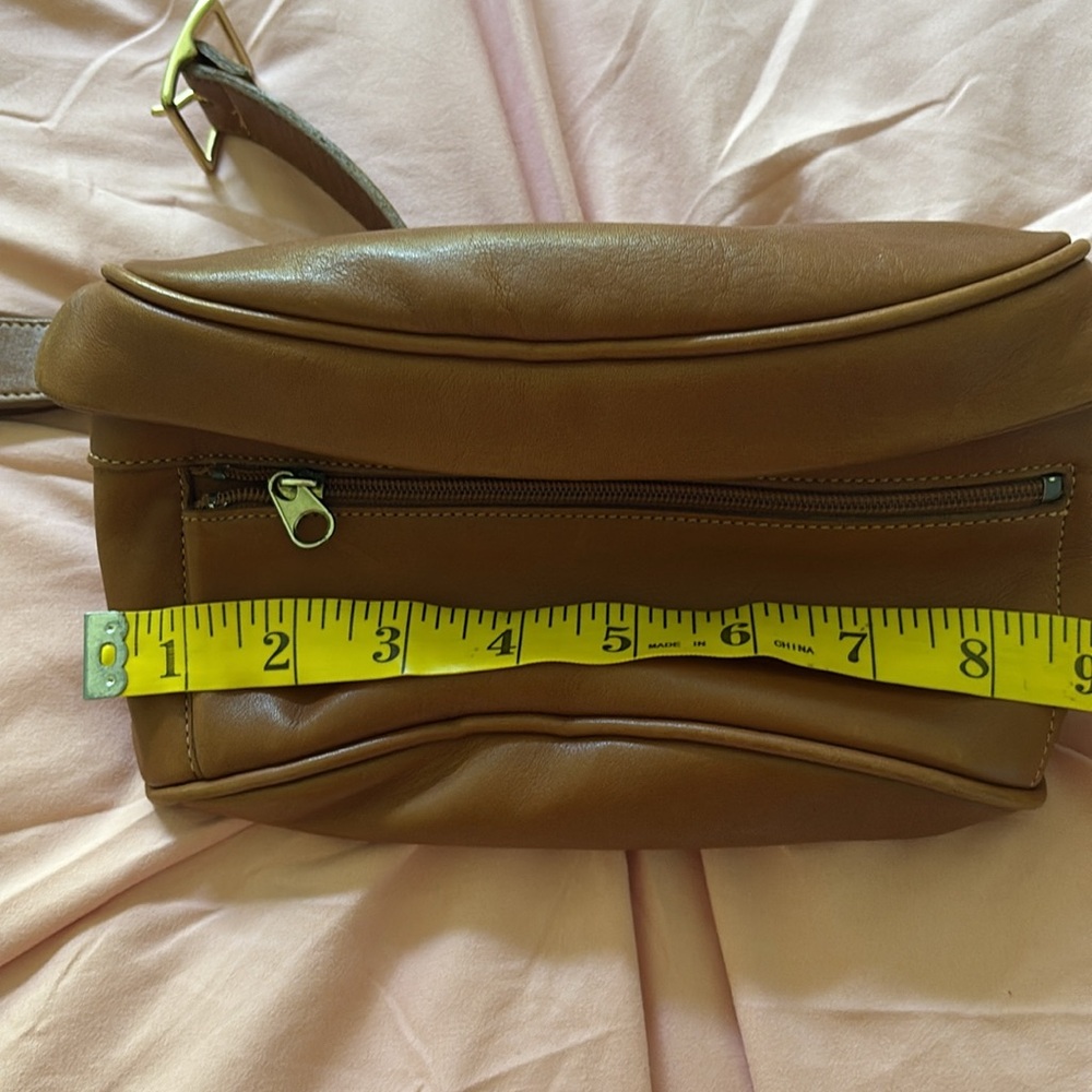 Coach Brown Leather Saddle Bag - Picture 7 of 9